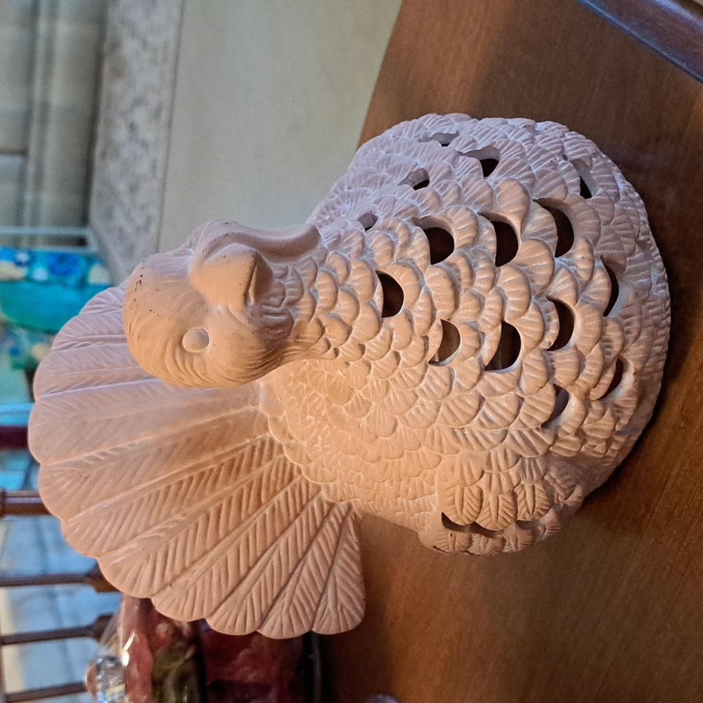Thanksgiving turkey candle holder/ BUNDLE ONLY 2or more items - Picture 1 of 8